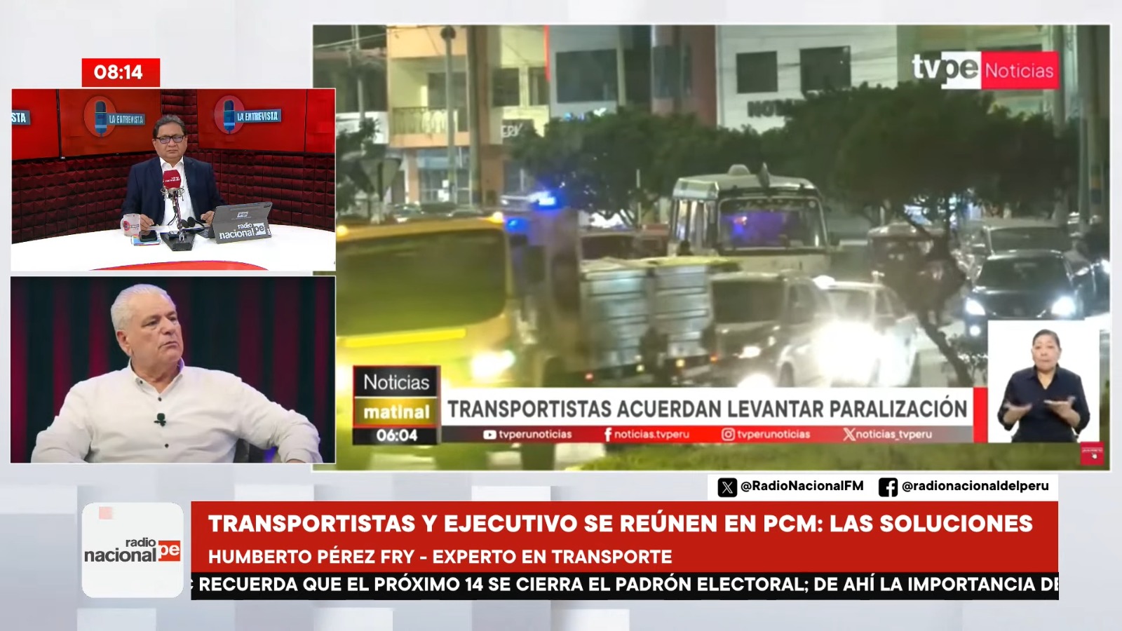programa La Entrevista