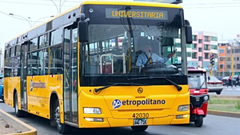 metropolitano bus comas