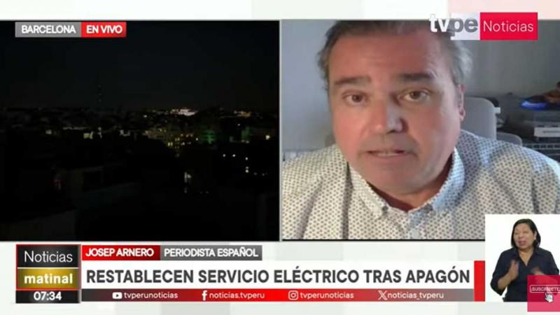apagón en España apagón en España