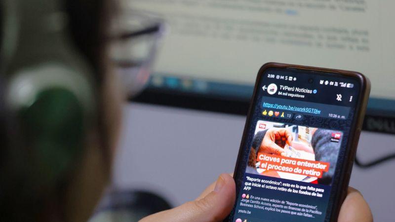 WhatsApp de TVPerú Noticias WhatsApp de TVPerú Noticias