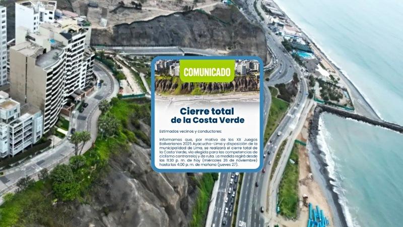 Costa Verde miraflores juegos bolivarianos ciclismo