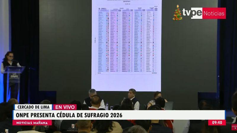 cédula de votación