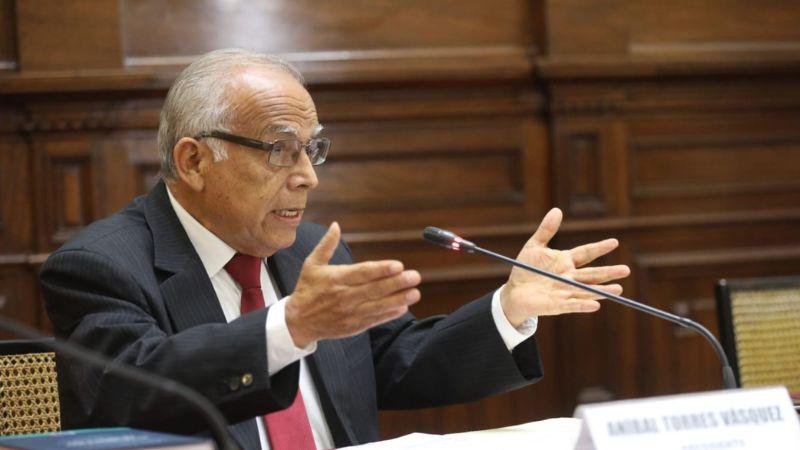 Fiscalía acusa a Aníbal Torres de redactar el mensaje del golpe de Estado Aníbal Torres