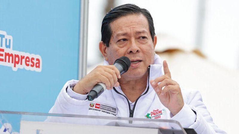 Premier Eduardo Arana