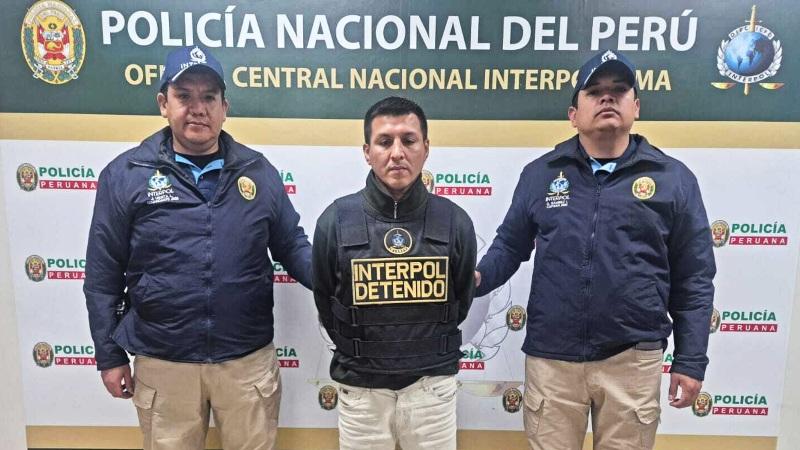 interpol pnp extraditado homicidio pcm