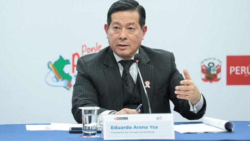 Premier Eduardo Arana