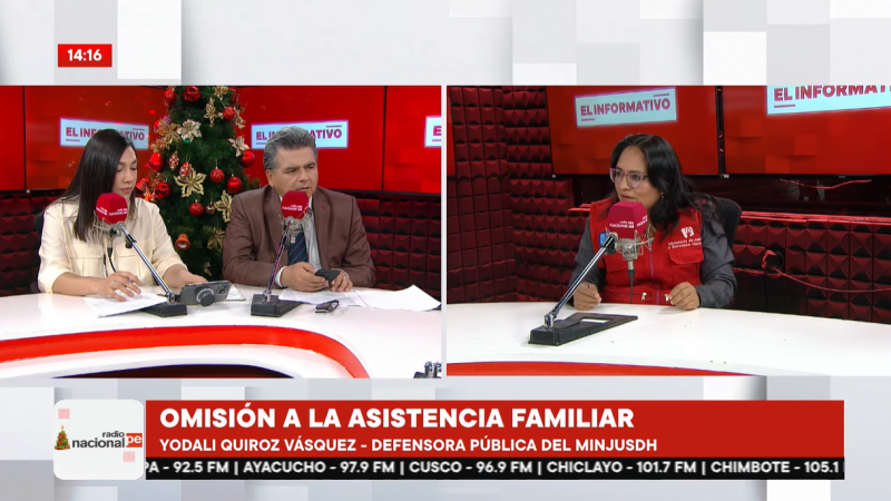 El informativo segunda edición Asistencia familiar 