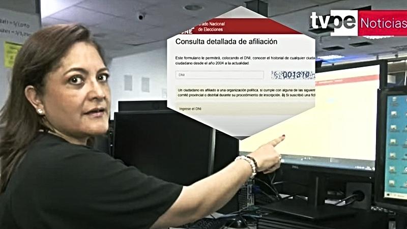 jne afiliación partidos políticos defensoría del pueblo reniec