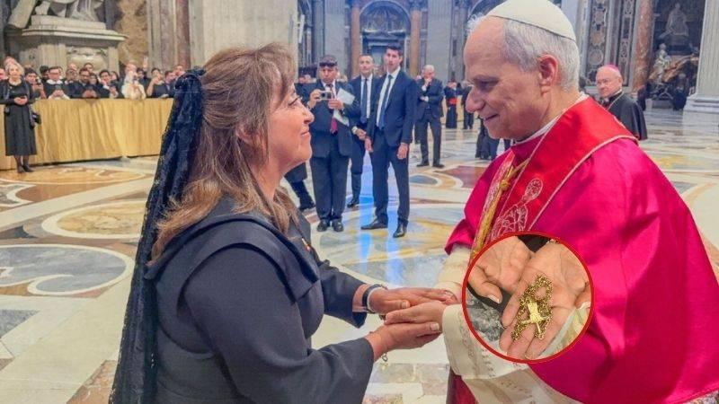 Dina Boluarte papa León XIV