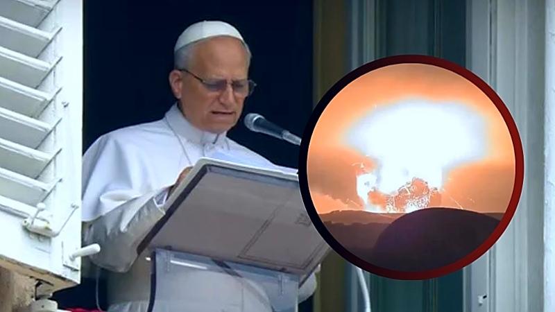 papa bombardeo irán EE.UU. 