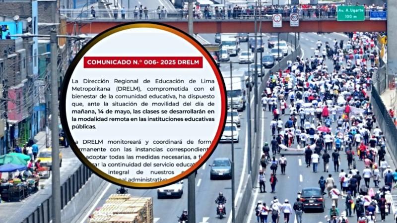 paro nacional lima callao educación 