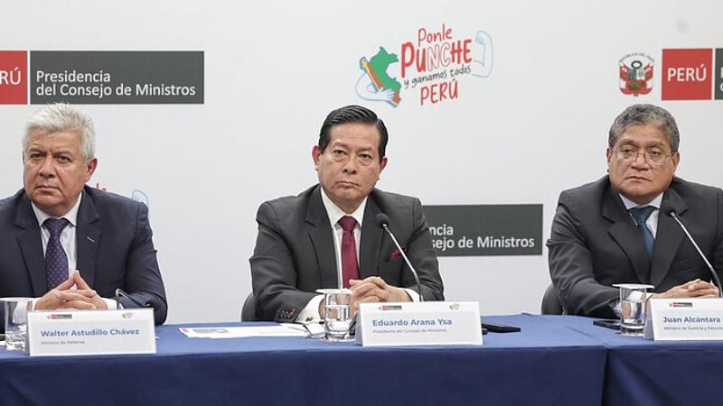 PCM ministros Loreto Presidenta DIna Boluarte COlombia