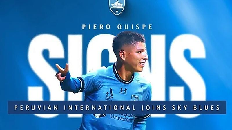 Piero QUispe Australia fútbol juego