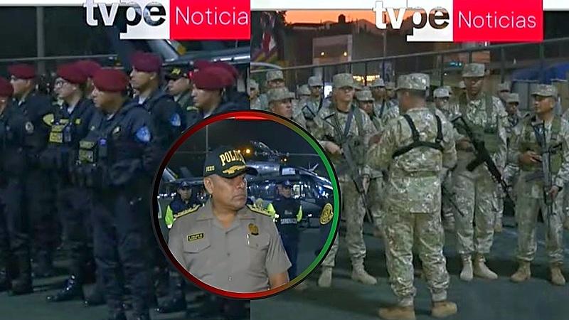 policía pnp militares