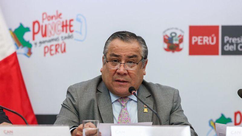 Premier Gustavo Adrianzén