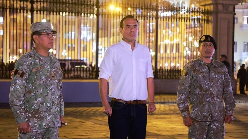 Presidente José Jerí simulacro sismo 