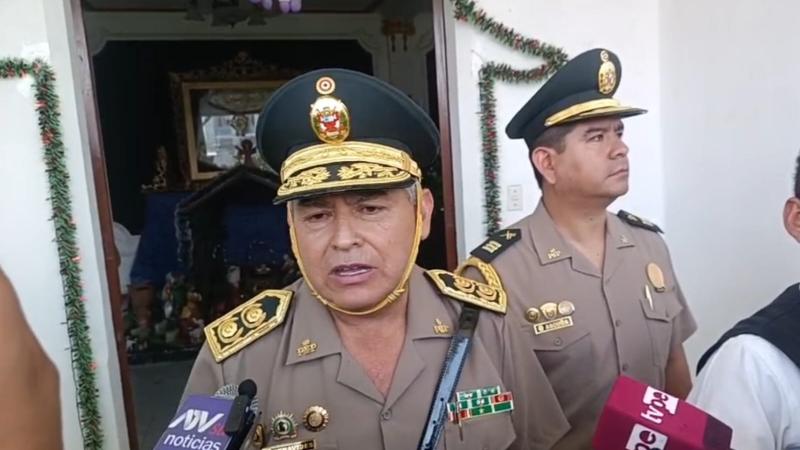 General PNP, Olger Benavides Ponce, jefe de la IX región policial