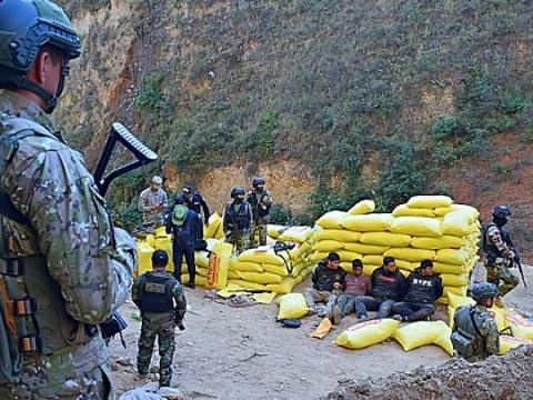 pataz detenidos minería ilegal comando conjunto 