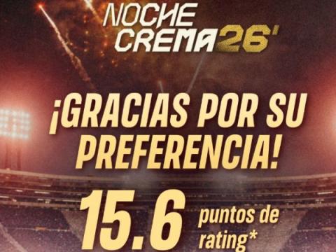 Noche Crema 2026 TVPerú 