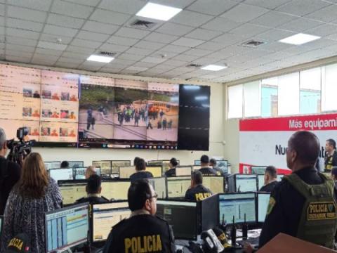 PNP cámaras de videovigilancia