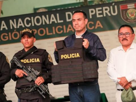 Presidente Jerí ica seguridad 