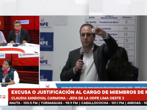 El Informativo segunda edición Miembros de mesa