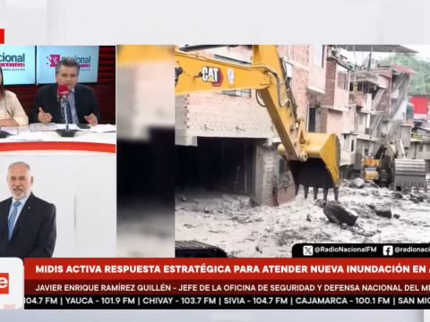 Midis Ayna desborde río