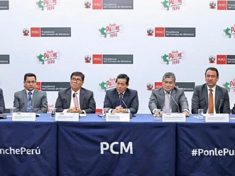 premier arana  pcm presidenta dina boluarte ministerio público fiscalía de la nación minería ilegal