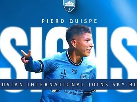Piero QUispe Australia fútbol juego