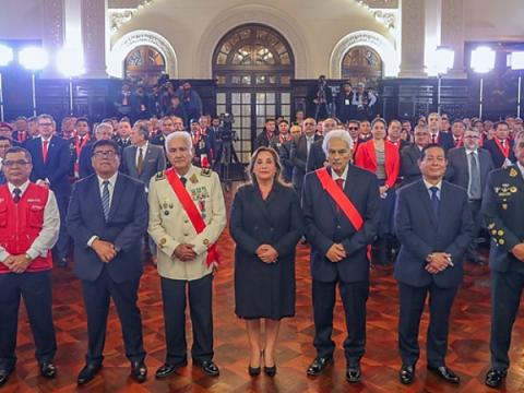 GEIN presidenta dina boluarte terrorismo PNP