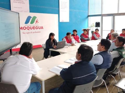 Moquegua instala equipo técnico