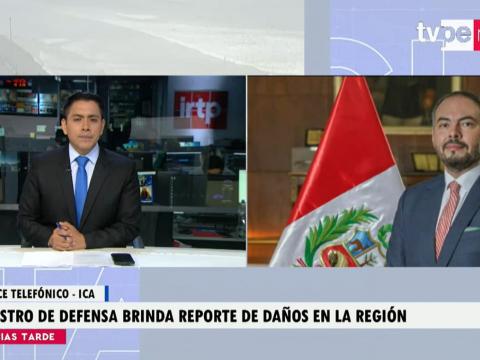 Ministro de Defensa, Javier Flores