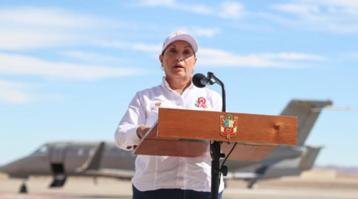 Dina Boluarte FAP  aviones