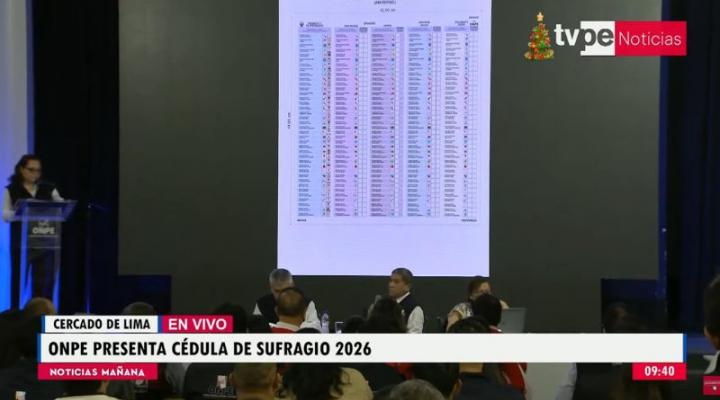 cédula de votación