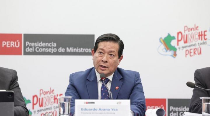 Premier Eduardo Arana