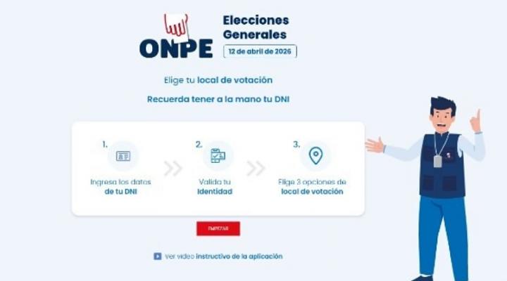 Onpe local de votación  ONPE votación voto elecciones local de votación presidente 