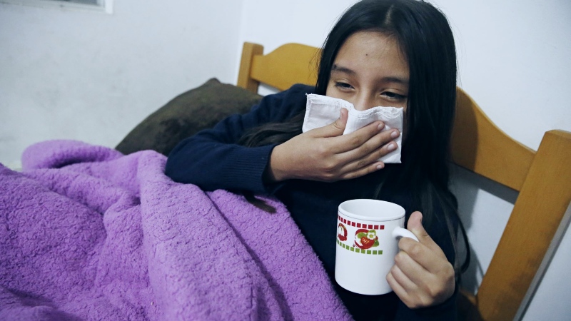 niña minsa resfriado gripe