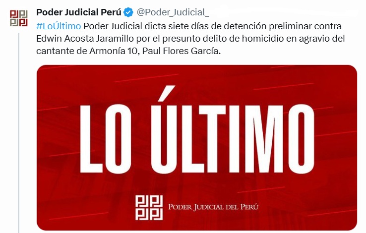 poder judicial x