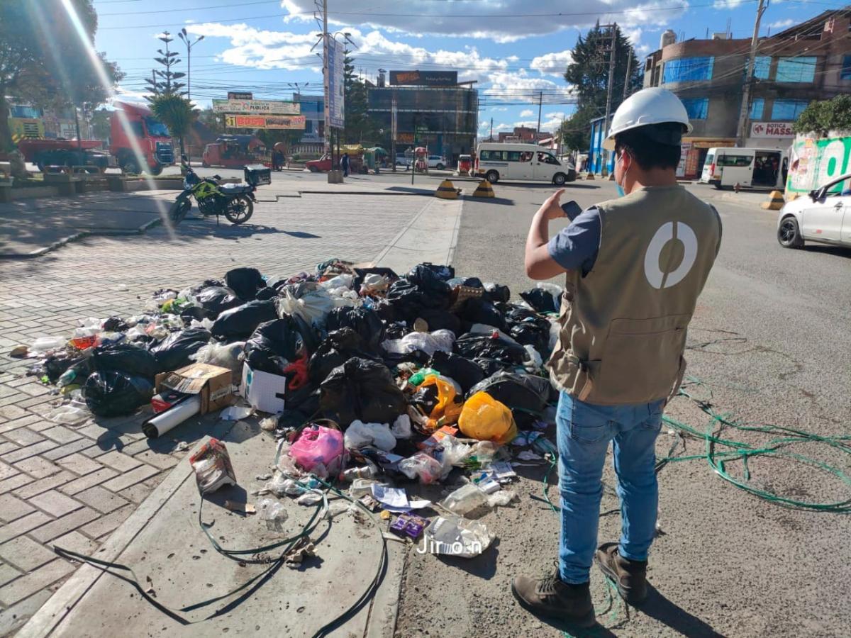 basura oefa junín